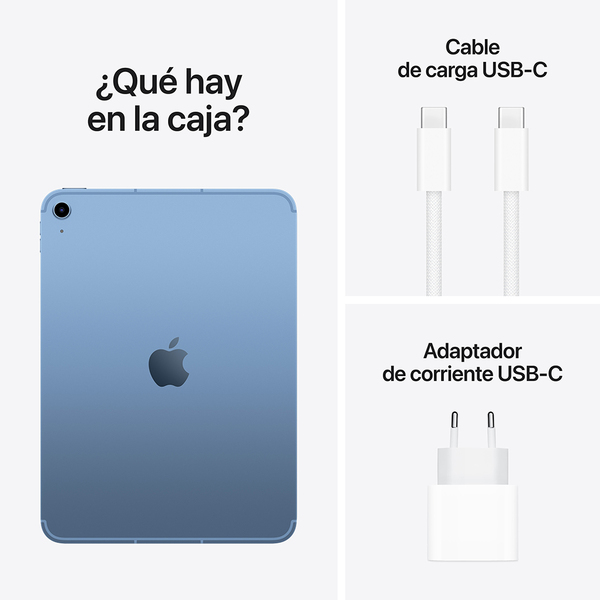 Apple ipad a16 cellular blue 8