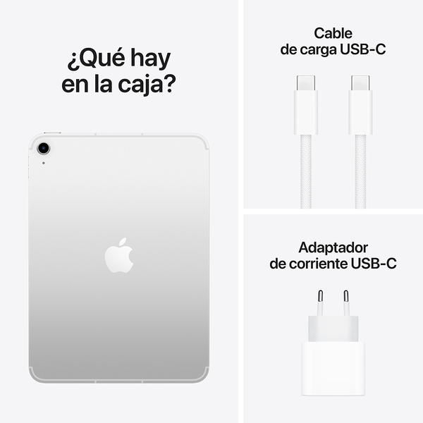 Apple ipad a16 cellular silver 8