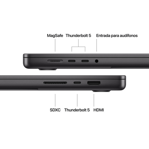 Apple macbook pro 16 inch m4 pro or max chip space black 7