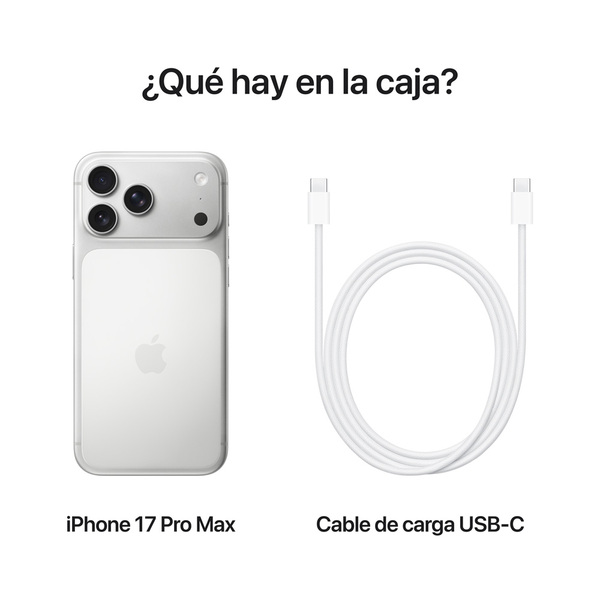 Apple iphone 17 pro max silver 8
