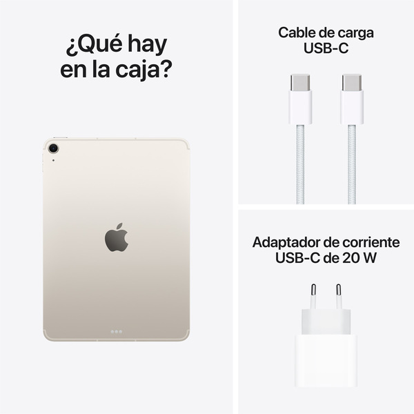 Apple ipad air 11 air m4 cellular starlight 10