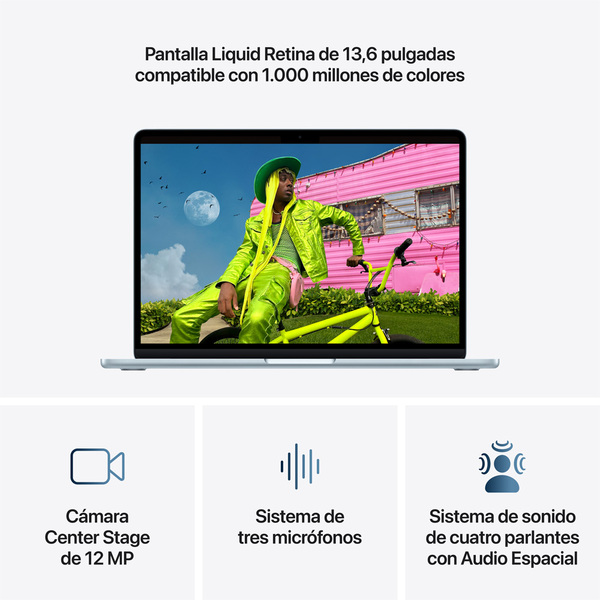 Apple macbook air 13 in m5 sky blue 5