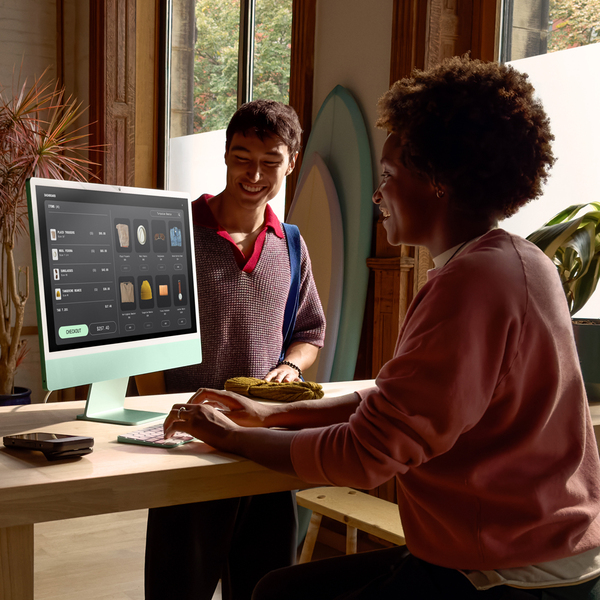 Apple imac m4 chip 4 port 24 in silver 8