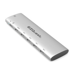 Hub USB-C EZQuest Gen2 de 6 puertos