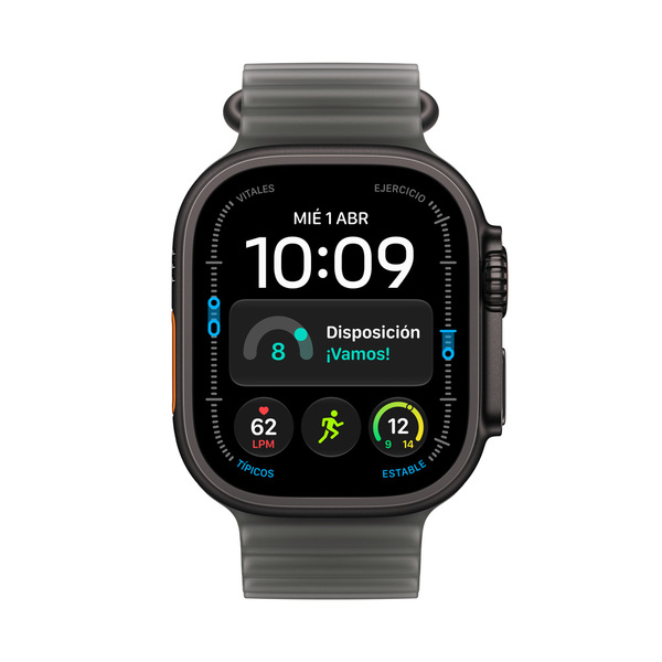 Apple watch ultra 4 49mm gps plus cellular black titanium ocean band translucent black 02