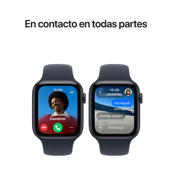 Apple watch se 3 44mm gps starlight aluminum sport band sand 06