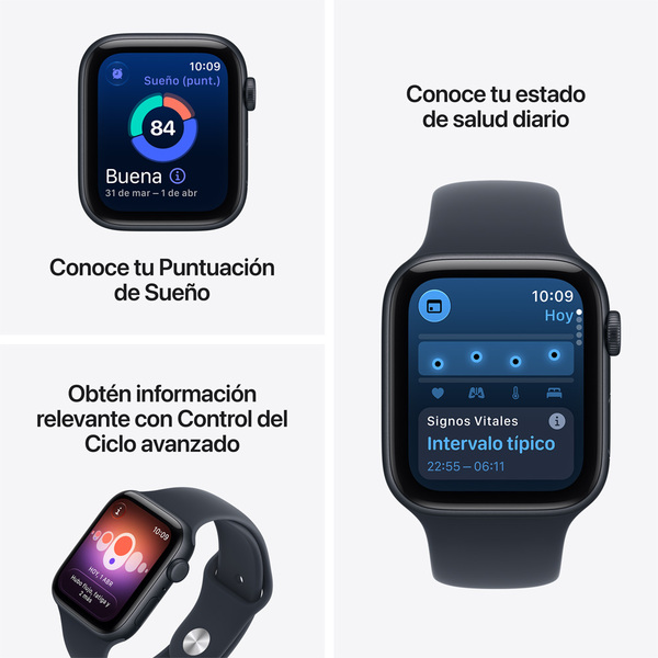 Apple watch se 3 40mm gps plus cellular starlight aluminum sport band sand 03