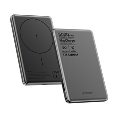 Batería portátil de 5.000 mAh con carga magnética Gmode Power Bank