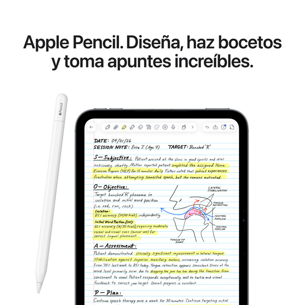Apple ipad mini a20 pro cellular midnight 7