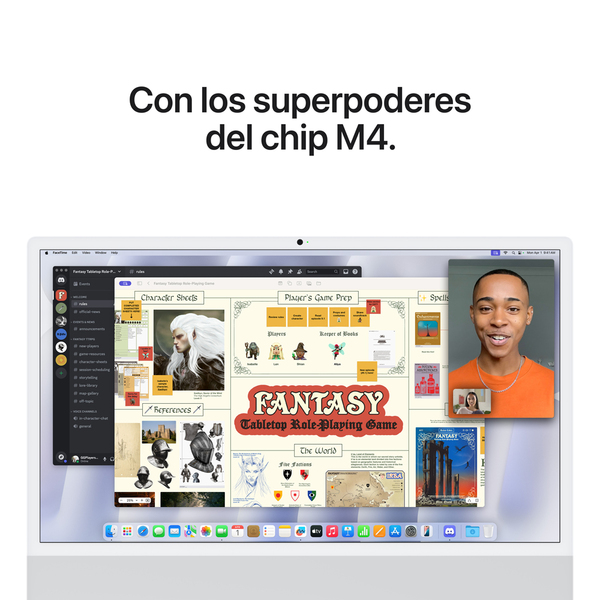 Apple iMac 24 M4 (10C CPU, 10C GPU) 32GB 2TB Plata, foto 6