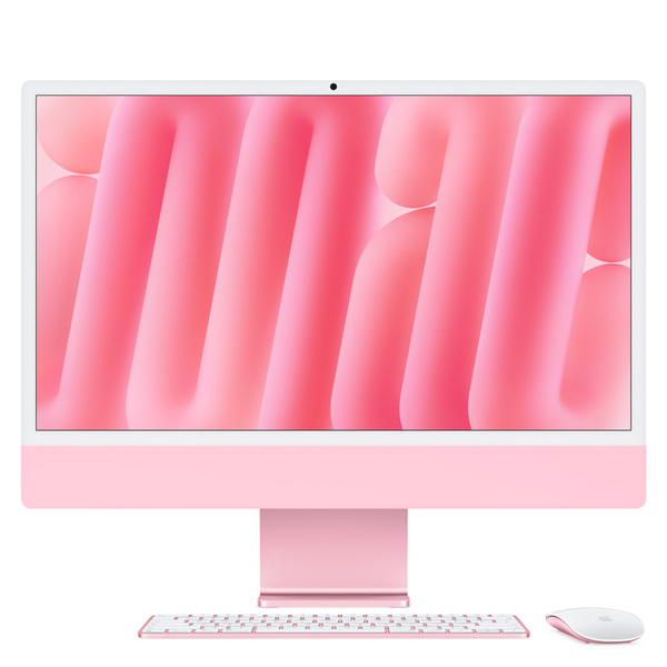 Apple imac 2 ports m6 pink 1