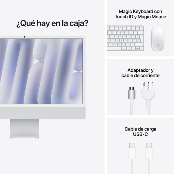 Apple imac 4 ports m6 silver 9
