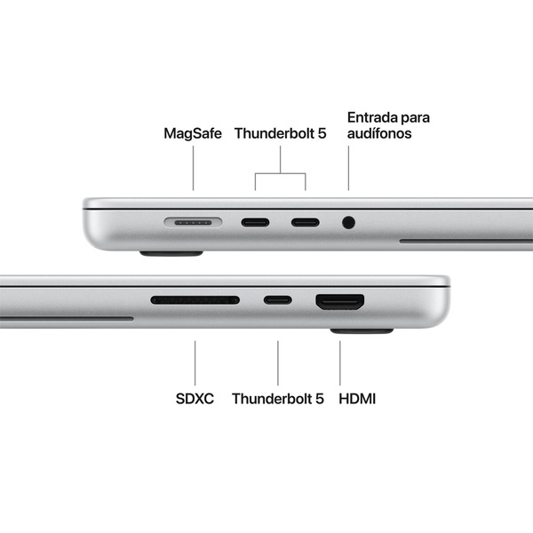 Apple macbook pro proled xdr display 16 in m5 pro silver 7