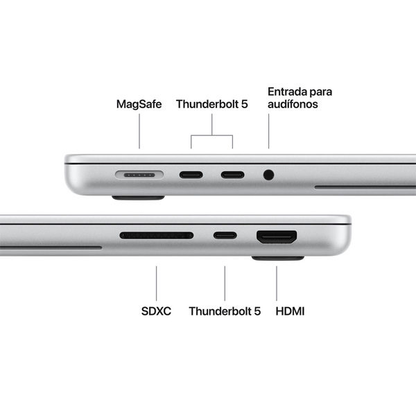 Apple macbook pro proled xdr display 14 in m5 pro silver 7
