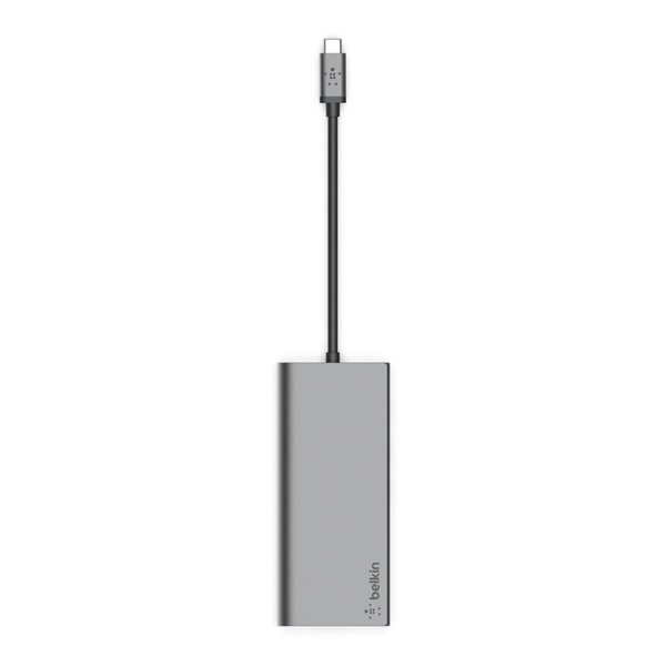 Hub USB-C Multipuerto con Ethernet y entrada de carga Belkin