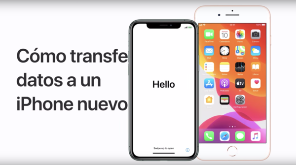 Transfiere tus datos de un iPhone a otro de manera sencilla.